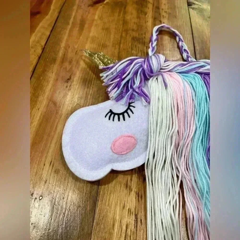 Unicorn Bow Hanger Wall hanger for Girls bows Clips & hair ties New unused